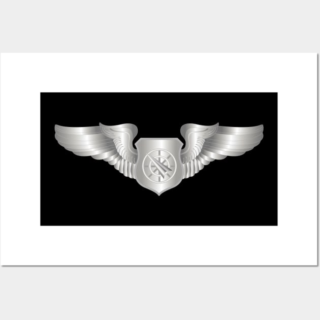 USAF - Air Battle Manager - Basic Wings wo Txt Wall Art by twix123844